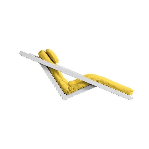 Varijabilna ležaljka Karup Figo White / Amarillo-image-2