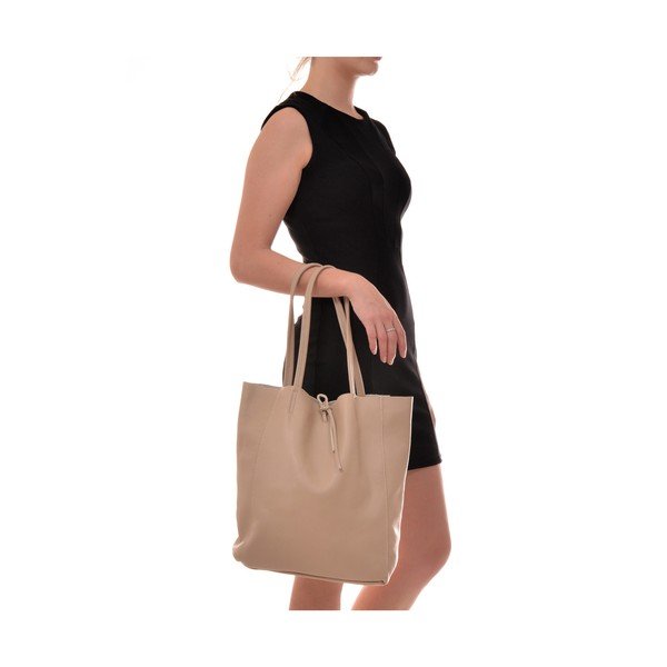 Bež ženska kožna torbica Sofia Cardoni Shopper-image-2