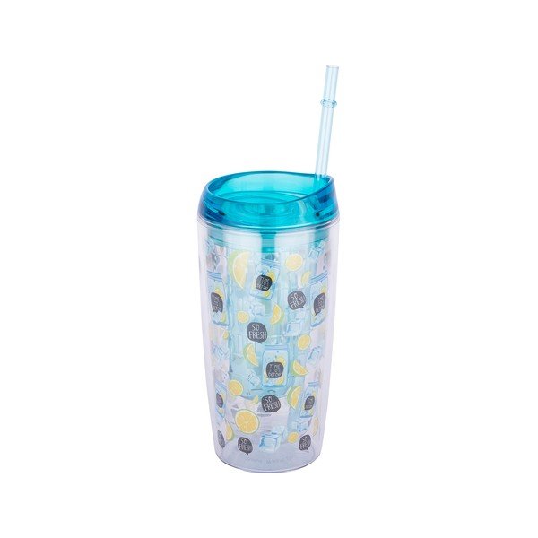 Plava posuda za piće Tantitoni Infuser, 450 ml