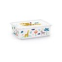 Bijela plastična dječja kutija za pohranu 55x39x16 cm C Box Style – KIS