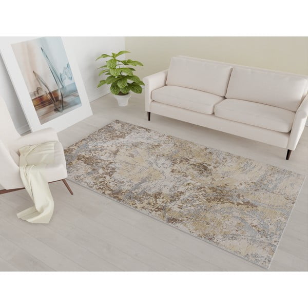 Svijetlo plavi/svjetlo smeđi periv tepih 160x230 cm Sandstorm – Vitaus-image-1