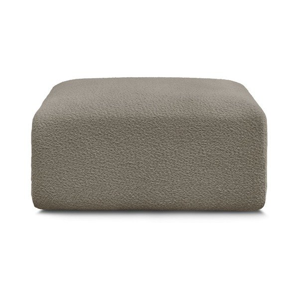 Sivi/smeđi tabure od bouclé tkanine Tina – Bobochic Paris