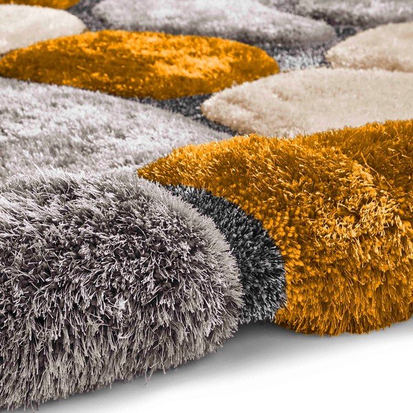 Sivo-žuti tepih Think Rugs Noble House Rock, 150 x 230 cm-image-4