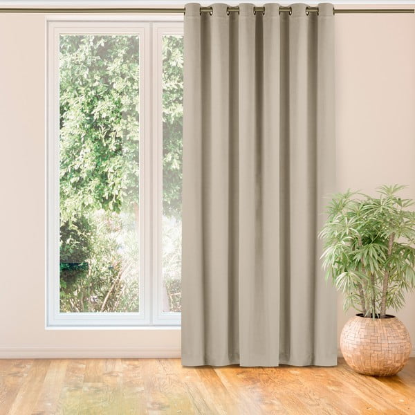 Krem zavjesa 200x245 cm Vila - Homede-image-1