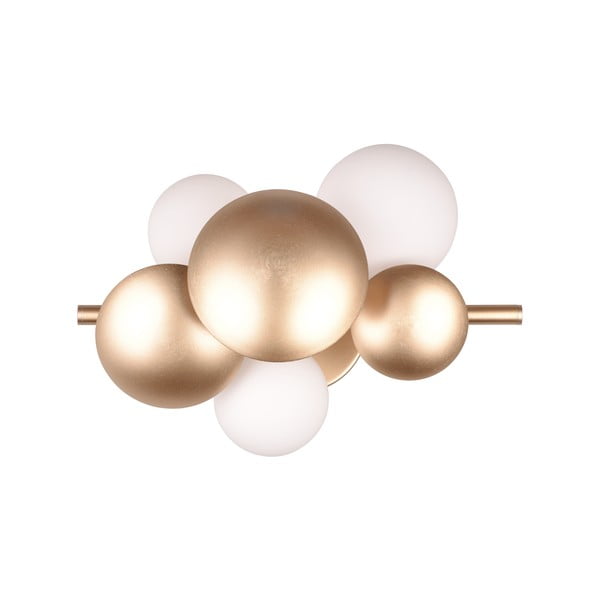 Bijela/u zlatnoj boji zidna lampa Bubble – Trio Select-image-4
