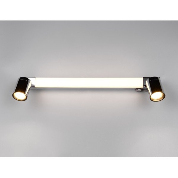 LED zidna lampa u sjajno srebrnoj boji Enrico – Trio-image-3