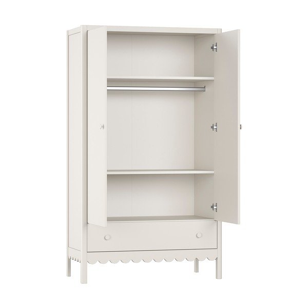 Bež dječja garderoba 110x190x55 cm Swingo – Vipack-image-2