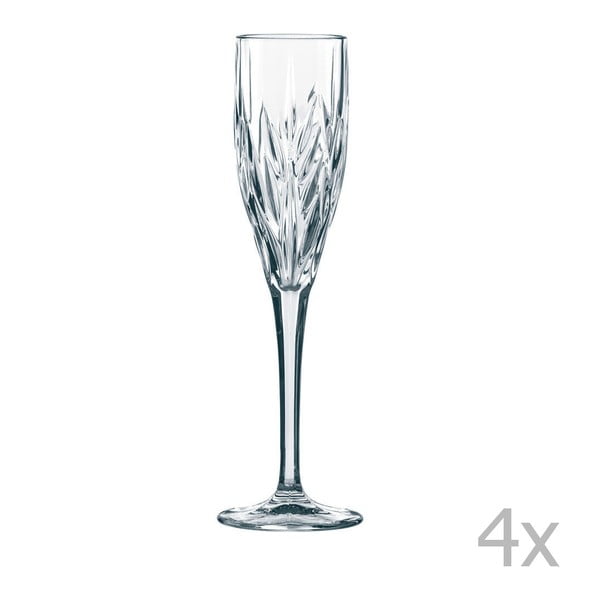Set od 4 čaše za pjenušac od Nachtmann Imperial Sparkling kristalne čaše, 140 ml