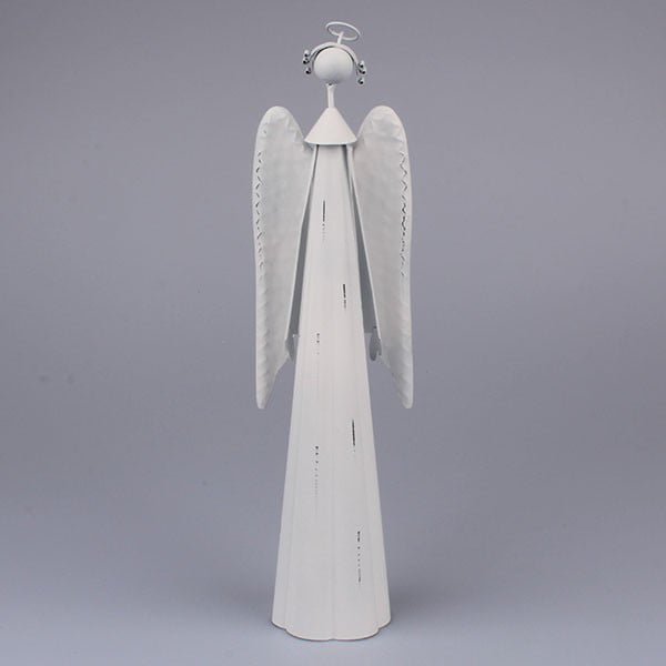 Ukrasni bijeli anđeo Dakls