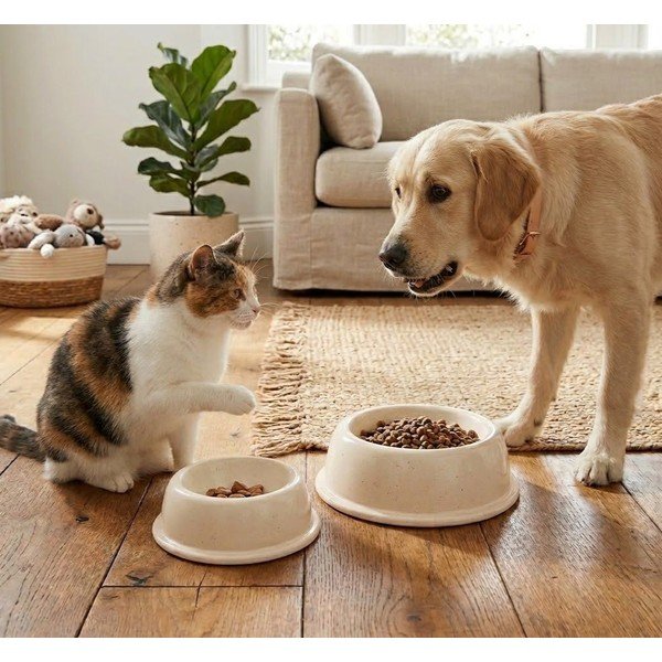 Zdjela za hranu za ljubimce od kamenine za kućne ljubimce ø 16 cm – Casafina-image-2