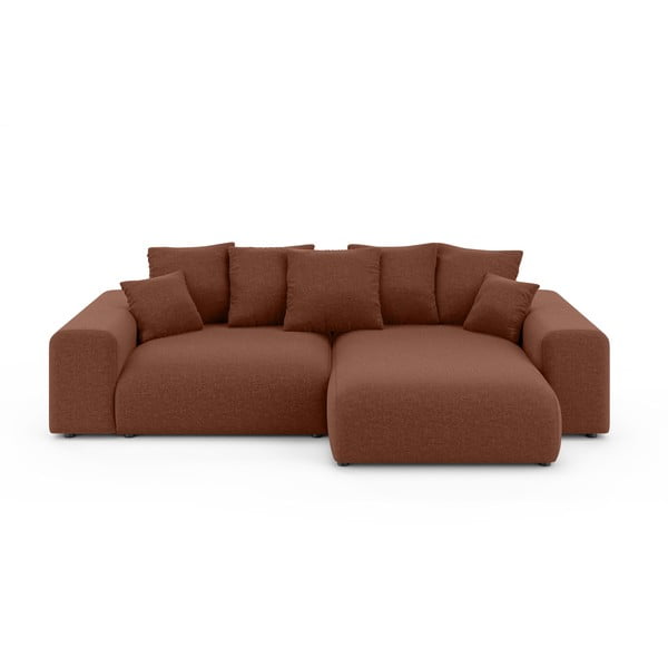 Ciglasta sklopiva/s prostorom za odlaganje kutna garnitura (promjenjiva) Luma – Ropez