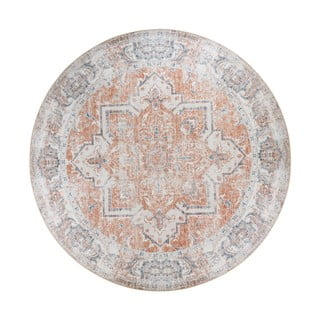 Plavo-narančasti okrugli tepih ø 200 cm Havana - House Nordic
