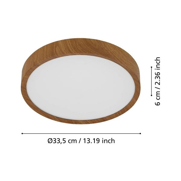 Smeđa LED stropna svjetiljka MUSURITA – EGLO-image-3