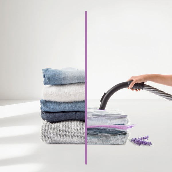 Vakuum vrećica za odjeću Lavender – Homéa-image-1
