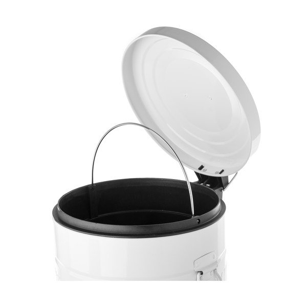 Bijela metalna kanta za smeće Casa Selección, 20 l-image-1