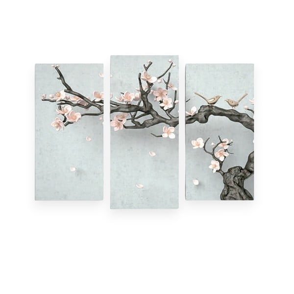 Slike u setu od 3 komada Sakura - Wallity