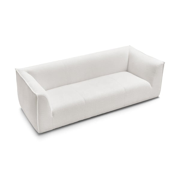 Bijela sofa od bouclé tkanine 242 cm Giorgia – Bobochic Paris-image-4