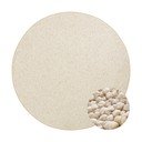 Krem okrugli tepih ø 133 cm Wolly – BT Carpet
