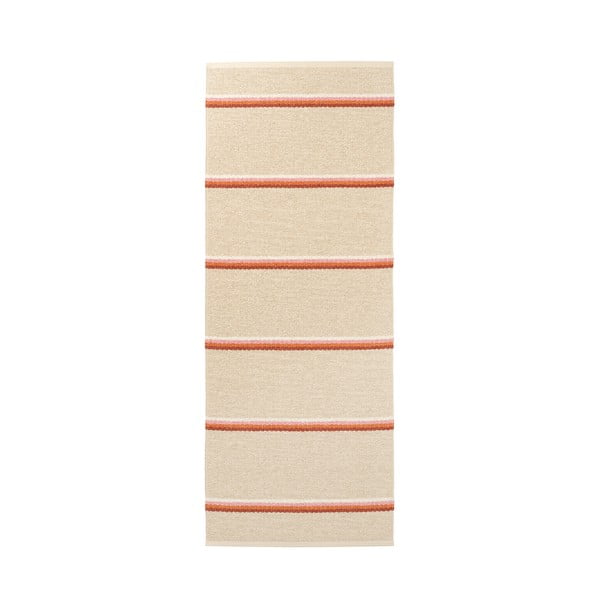 Ciglasta/krem unutarnja i vanjska staza 70x180 cm Olle Brick Cream – Pappelina-image-3