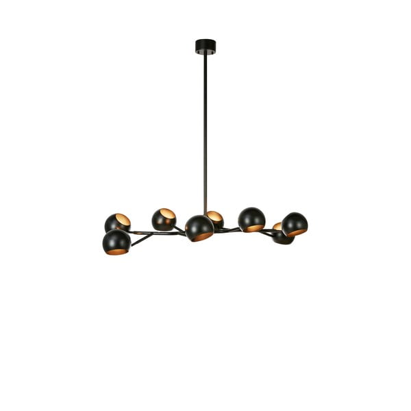 Crna viseća svjetiljka s metalnim sjenilom Edgar – Markslöjd-image-4