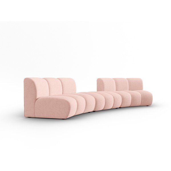 Ružičasta sofa 367 cm Lupine – Micadoni Home-image-2