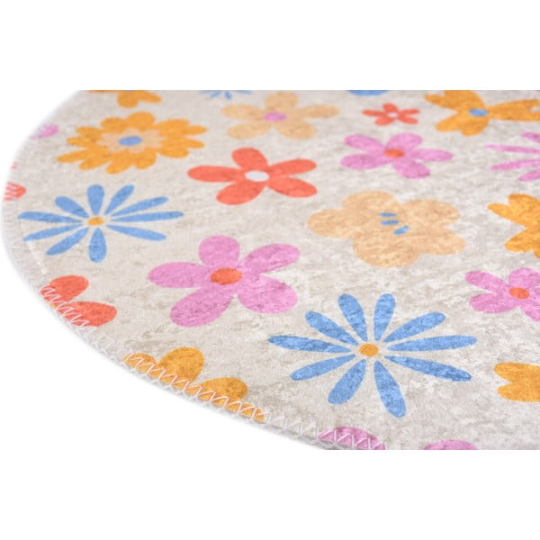 Periv dječji tepih ø100 cm Joyfull Garden – Vitaus-image-2