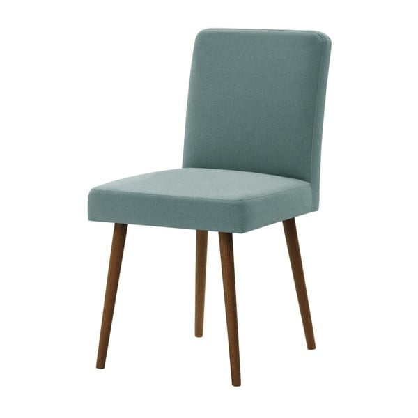Mentol zelena stolica s tamnosmeđim nogama od bukve Ted Lapidus Maison Fragrance
