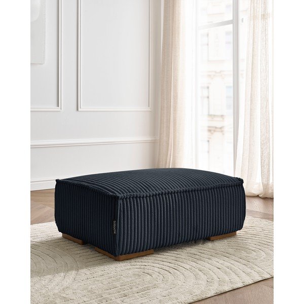 Crni tabure od samta Chelsea – Bobochic Paris-image-1