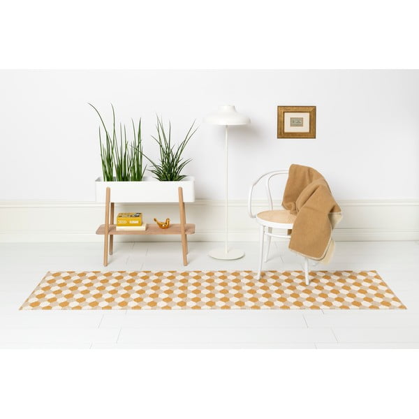 Oker žuta unutarnja i vanjska staza 70x160 cm Dana Ochre – Pappelina-image-4