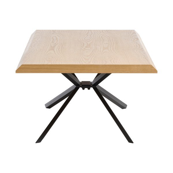 Stolić za kavu s pločom stola u dekoru hrasta u prirodnoj boji 68x130 cm Arno – Unique Furniture-image-4