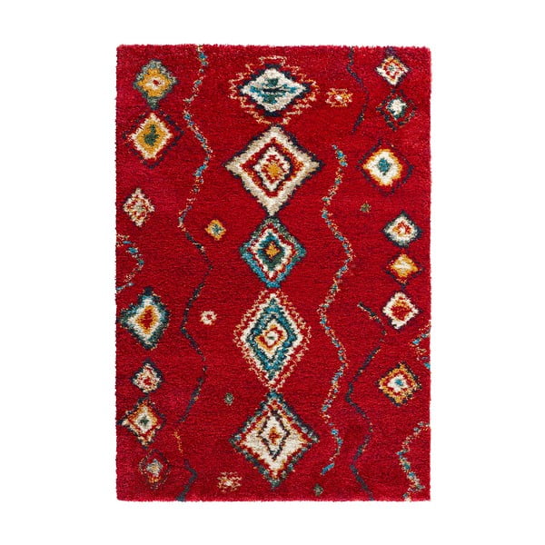 Crveni tepih Mint Rugs Geometric, 160 x 230 cm