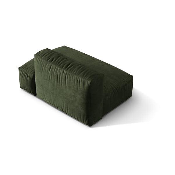 Zelena baršunasti modularna sjedeća garnitura (s desnim kutom) Martina – Micadoni -image-2