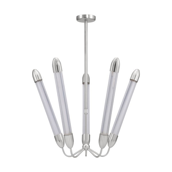 Željezna viseća svjetiljka u srebrnoj boji sa staklenim sjenilom ø 86 cm Lemon Squeeze – UMAGE-image-3