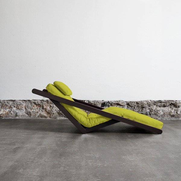 Varijabilna ležaljka Karup Figo Wenge / Pistacije-image-1