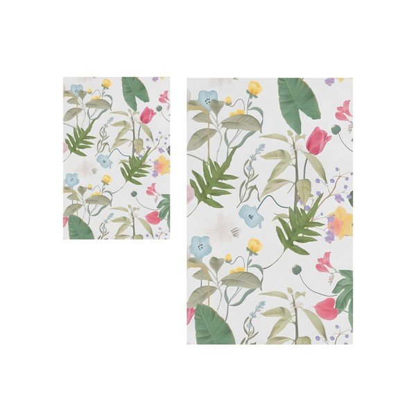 Kupaonske prostirke u setu 2 kom 60x100 cm Floral – Mila Home