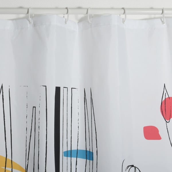 Tuš zavjesa 180x200 cm Faces – Spirella-image-3