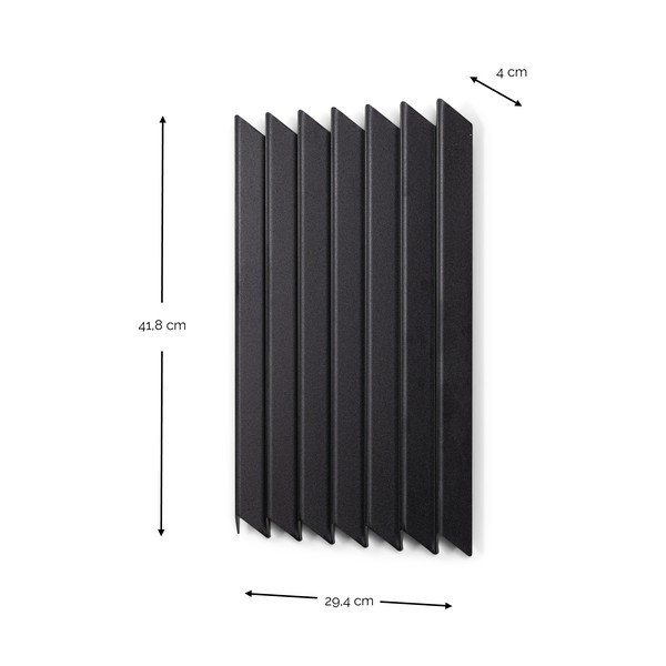 Crna metalna zidna vješalica 29 cm Sensu – Spinder Design-image-4