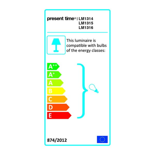 Stolna lampa sa betonskom bazom Leitmotiv Lax-image-2