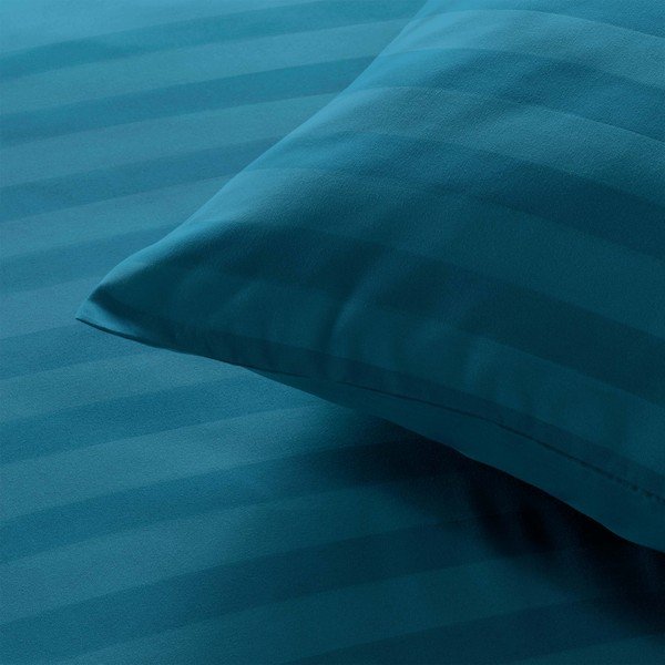 Plava posteljina za bračni krevet/za produženi krevet od mikrovlakana 240x220 cm Cleo – douceur d'intérieur-image-2