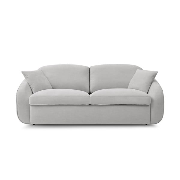 Svijetlo siva sklopiva sofa 235 cm Cezanne – Bobochic Paris