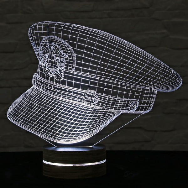 3D stolna lampa Captain