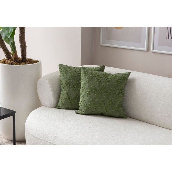 Ukrasne jastučnice u setu 2 kom 43x43 cm Tuffet – Mioli Decor-image-2