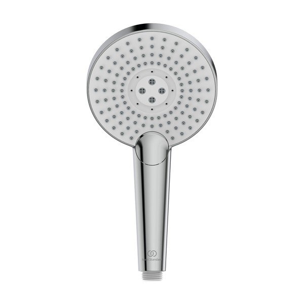 Plastična ručka za tuš u sjajno srebrnoj boji IdealRain Evo Jet – Ideal Standard-image-2