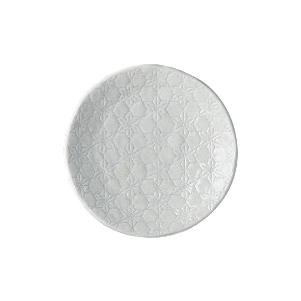 Bijeli keramički tanjur MIJ Star, ø 13 cm