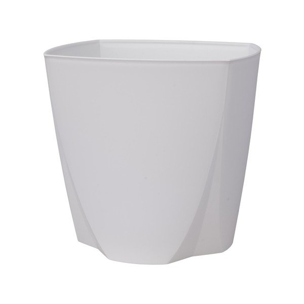 Bijela posuda za cvijeće Plastia Camay, ø 30 cm