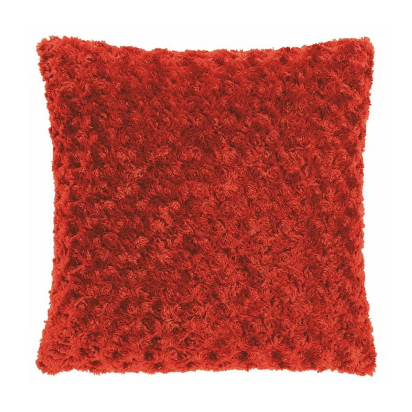 Crveni jastuk Tiseco Home Studio Curl, 45 x 45 cm