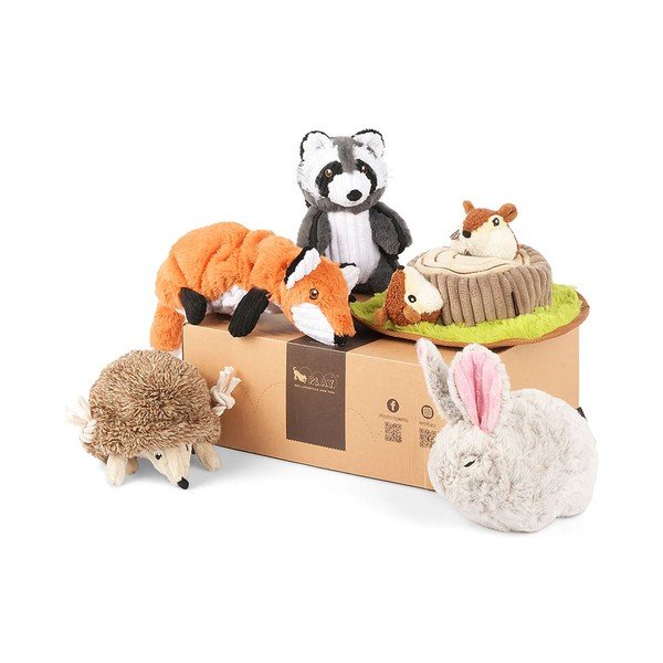 Poklon paket psećih igrački Forest Friends 5 kom – P.L.A.Y.