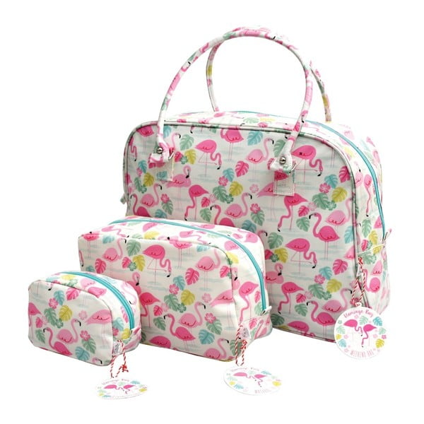 Kozmetički Bag Rex London Flamingo Bay, 29 x 16,5 cm-image-2
