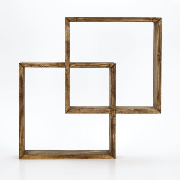 Kvadratna drvena polica-image-2