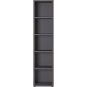 Antracitno siva biblioteka 45x197 cm Agenda – Germania